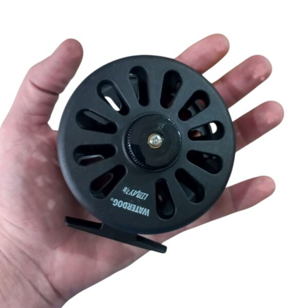 Reel Pesca Mosca Waterdog Limay Linea 7-8 Grafito Carrete Ex
