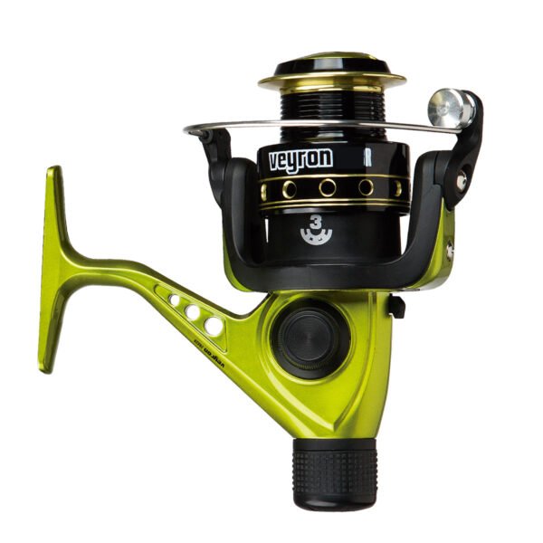 Reel Pesca Variada Freno Trasero 3 Rul Kunnan Veyron 6003r