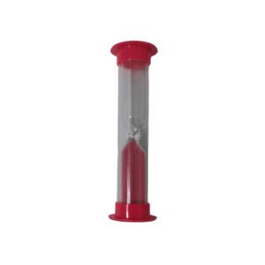 Reloj De Arena De Plastico Duracion  Aproximada 1 Minuto.