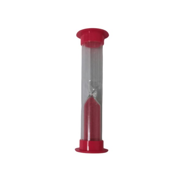 Reloj De Arena De Plastico Duracion  Aproximada 1 Minuto.