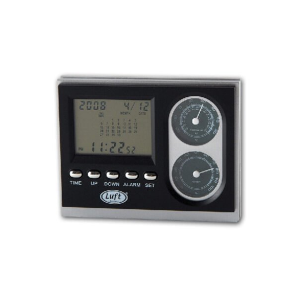 Reloj Digital Termometro Higrometro Alarma Calendario Luft