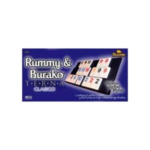 Rummy Burako Atriles Triples Juego De Mesa Clasico Bisonte