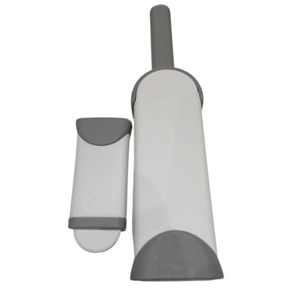 saca pelusa gris 2 Cepillo Saca Pelusa 2 En 1 Quita Pelos Perros Gatos Ropa
