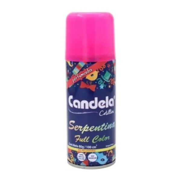 serpentina 1 Serpentina En Aerosol Colores Ideal Fiestas Cotillon Candela