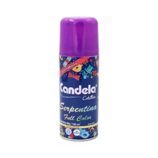serpentina 3 Serpentina En Aerosol Colores Ideal Fiestas Cotillon Candela