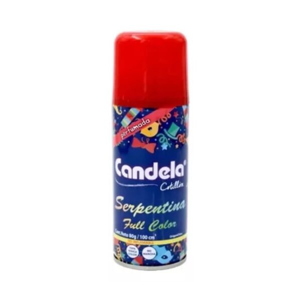 serpentina 4 Serpentina En Aerosol Colores Ideal Fiestas Cotillon Candela