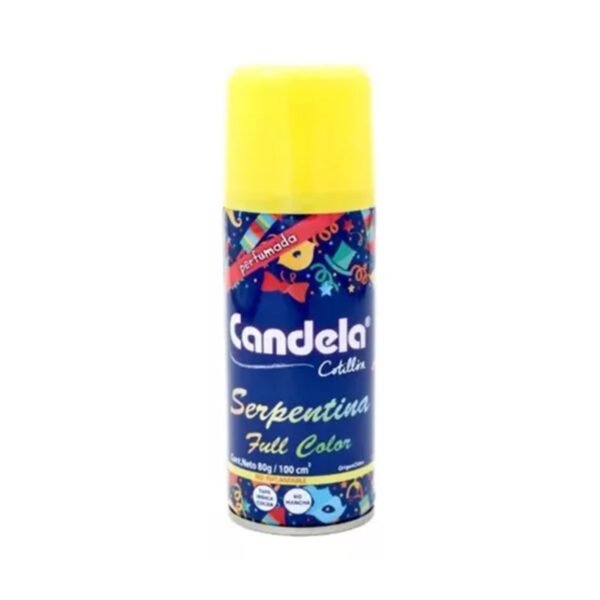 serpentina 6 Serpentina En Aerosol Colores Ideal Fiestas Cotillon Candela
