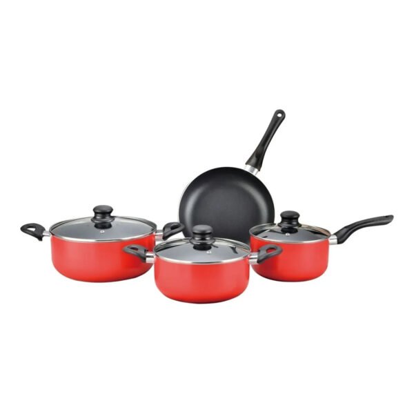 Set De Ollas Bateria Cocina Cacerola Sarten 7 Piezas Daewoo