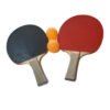 Kit 2 Paletas De Ping Pong Tenis De Mesa Juego Con 2 Pelotas