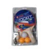 Set 2 Paletas De Ping Pong Juego 3 Pelotitas Red Con Soporte - Imagen 2