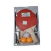 Set 2 Paletas De Ping Pong Juego 3 Pelotitas Red Con Soporte - Imagen 3
