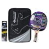 Set Paleta Ping Pong Donic Con Funda 3 Pelotitas Legends 800 - Imagen 2