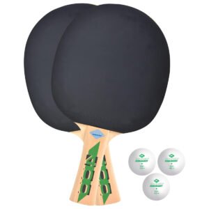 Set Ping Pong Donic 2 Paletas 3 Pelotitas Fetzner Tenis Mesa