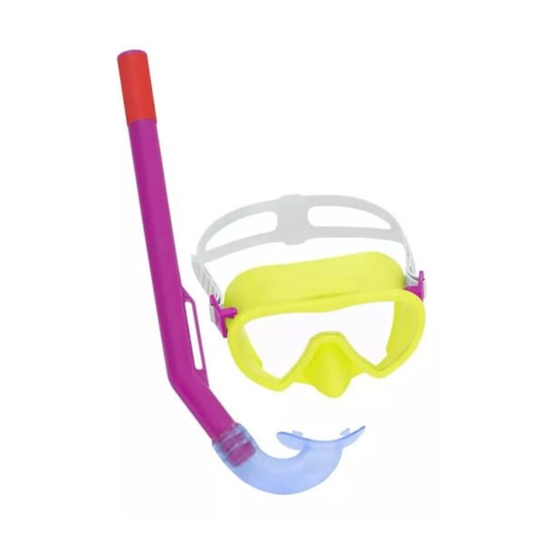 Set Antiparra Snorkel Bestway Buceo Pileta 24036 + 3 Años