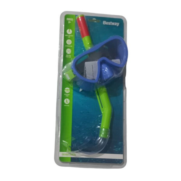 Set Antiparra Snorkel Bestway Buceo Pileta 24036 + 3 Años