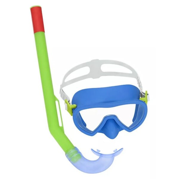 Set Antiparra Snorkel Bestway Buceo Pileta 24036 + 3 Años