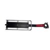 soporte bici CT-606 5 Portaequipaje Bicicleta Soporte + Linga Candado + 4 Tensores