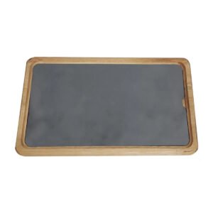 Tabla Para Asado Con Placa De Hierro 30x16 Cm Mantiene Calor