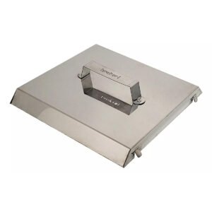 Tapa Para Plancha Bifera 1 Hornalla Broksol Acero Inoxidable