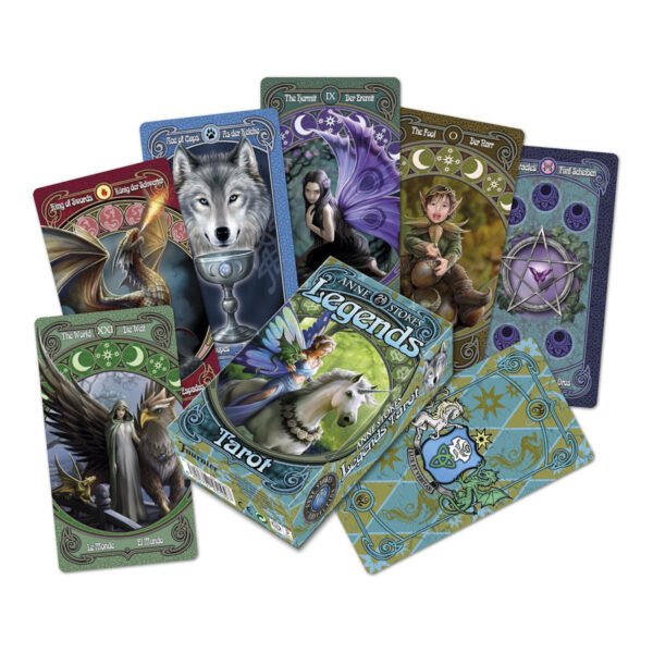 Mazo De Tarot Cartas Fournier Legends Anne Stokes