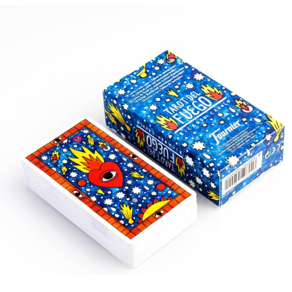 Mazo Tarot Del Fuego Ricardo Cavolo Cartas Fournier Baraja
