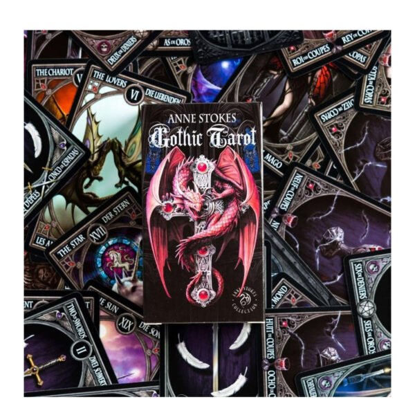 Mazo De Tarot Gothic Anne Stokes Cartas Fournier