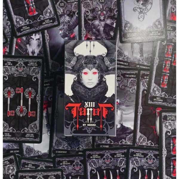 Mazo De Tarot Xiii By Nekro Cartas Fournier Baraja