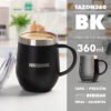 Vaso Tazon Con Asa Waterdog Acero Inoxidable Taza Frio Calor - Imagen 3