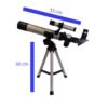 Telescopio Refractor 40x400 300x Tripode De Mesa Copernico - Imagen 4