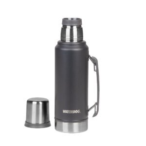 Termo 1 Litro Waterdog Ombu Tapon Cebador Acero Inox Manija