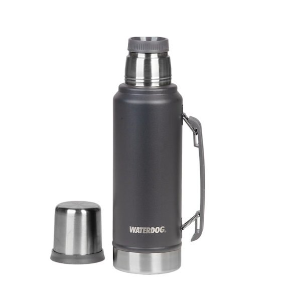Termo 1 Litro Waterdog Ombu Tapon Cebador Acero Inox Manija