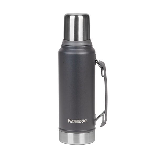 Termo 1 Litro Waterdog Ombu Tapon Cebador Acero Inox Manija