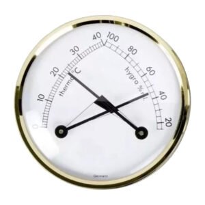 Termohigrometro Para Empotrar 70mm Diámetro Tfa Dorado