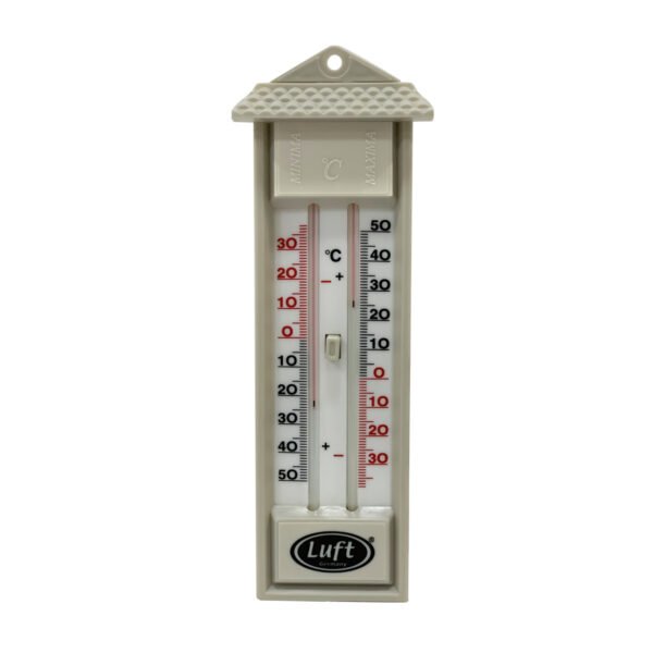 Termometro De Ambiente Maxima Minima Luft Plastico P/ Colgar