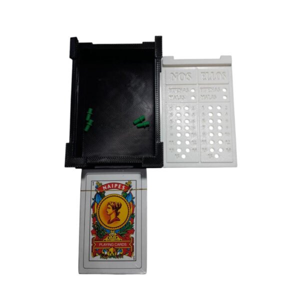 truquera plastico 2 Truquera Plastica Con 1 Mazo De Cartas De Truco Naipes