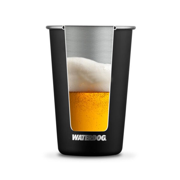 Vaso Acero Inoxidable Waterdog  Fita 500 Cc Jarro