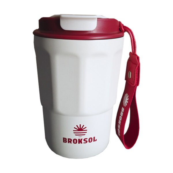 Vaso Termico Cafe Mug Acero Inoxidable 380 Ml Frio Calor