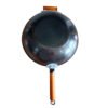 Wok De Chapa 34 Cm Antiadherente Cocina Mango De Madera - Imagen 2