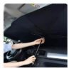 Brella Shade Cortina Parasol Auto Parabrisa Metalizado - Imagen 3