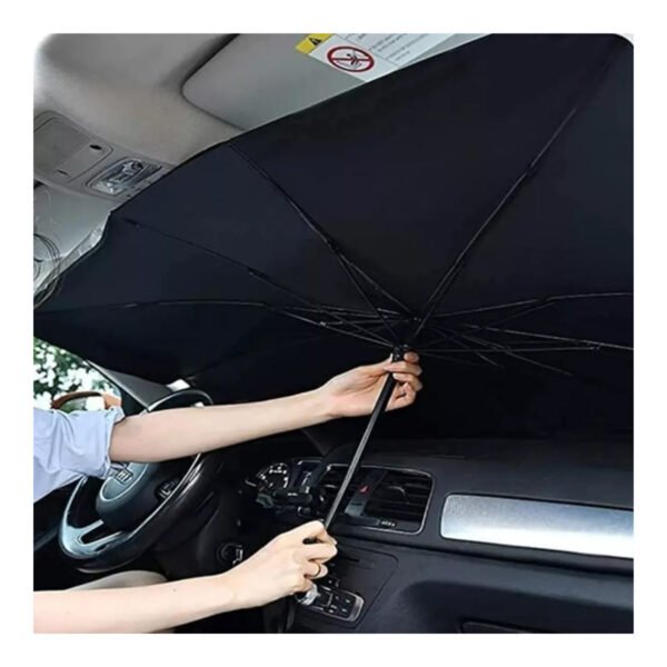 Brella Shade Cortina Parasol Auto Parabrisa Metalizado