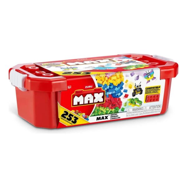 Juego De Bloques Para Armar 253 Piezas Ladrillos Zuru Max