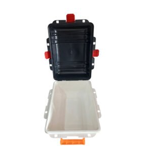 Caja Estanca Plastica Doble Manija Kayak Bici Moto Pesca
