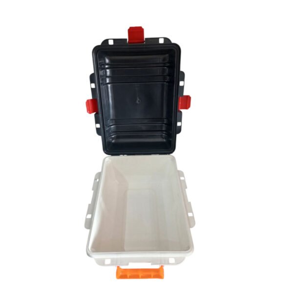 Caja Estanca Plastica Doble Manija Kayak Bici Moto Pesca