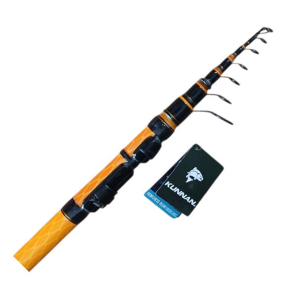 Caña Telescopica 4 Mts Pesca Pejerrey 15-40g Kunnan Goldcup