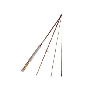 Caña De Pescar Fly 4 Tramos Para Linea #8 Funda Tubo Kunnan Impreza