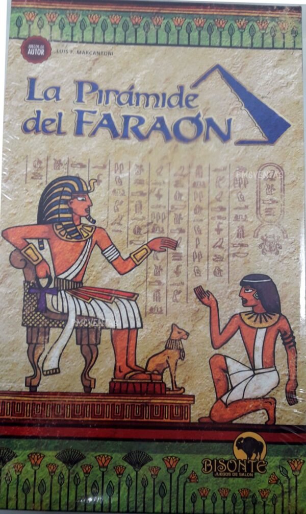 Juego De Mesa La Piramide Del Faraón Para Toda La Familia!