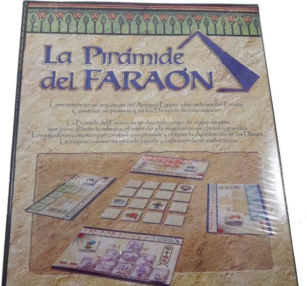 Juego De Mesa La Piramide Del Faraón Para Toda La Familia!