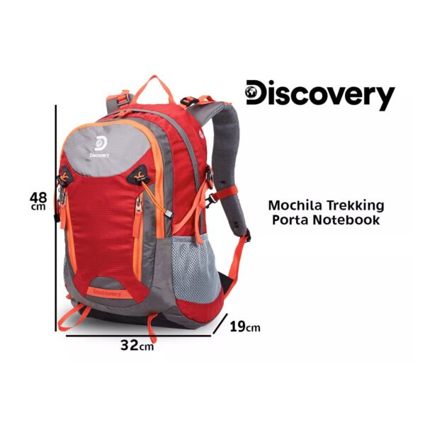 mochila 22306 3 Mochila Urbana Viaje Porta Notebook Trekking Discovery