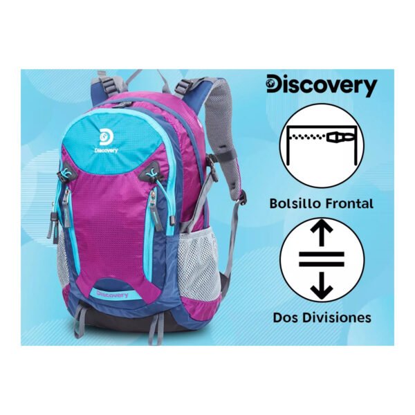 mochila 22306 4 Mochila Urbana Viaje Porta Notebook Trekking Discovery