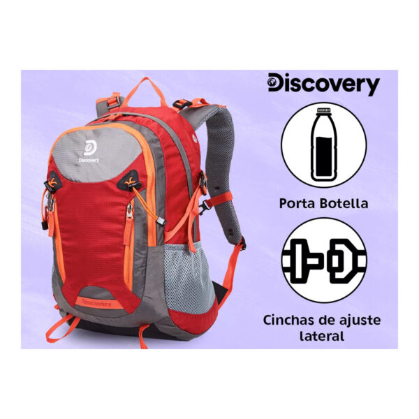 mochila 22306 5 Mochila Urbana Viaje Porta Notebook Trekking Discovery